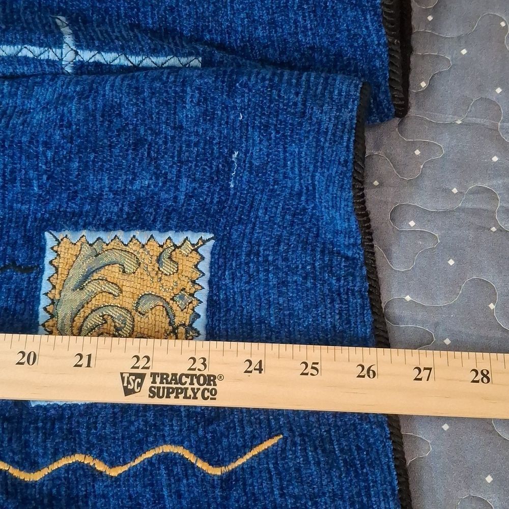 Allure Blue Knit Jacket size XL - Picture 7 of 7